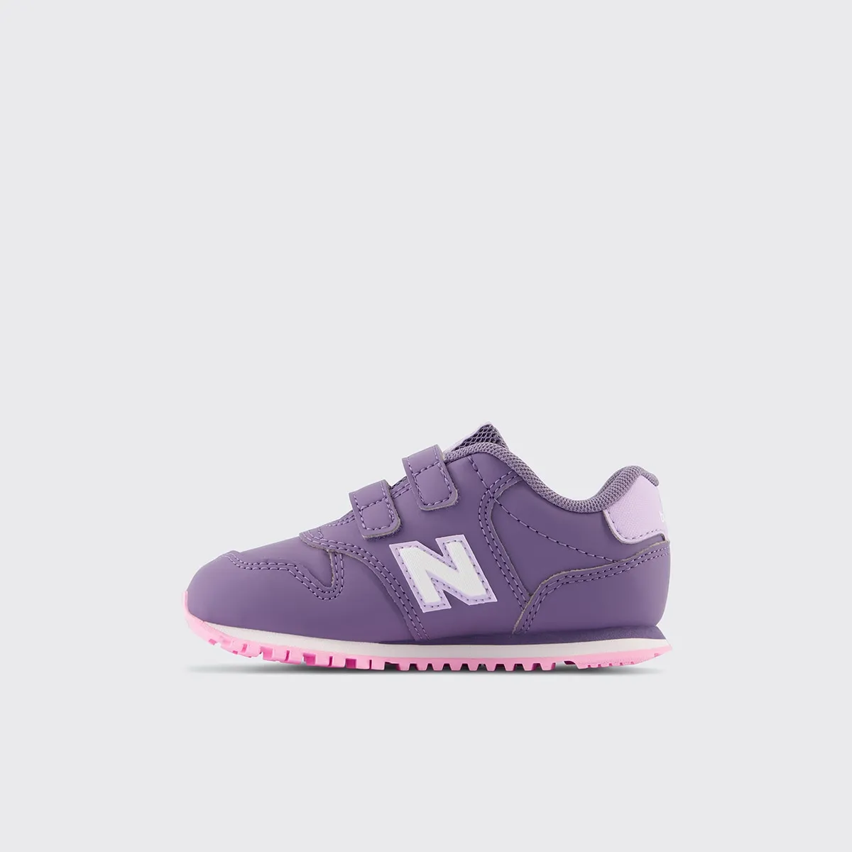 Детские повседневные кроссовки 500 на липучке New Balance, фиолетовый — фото 4