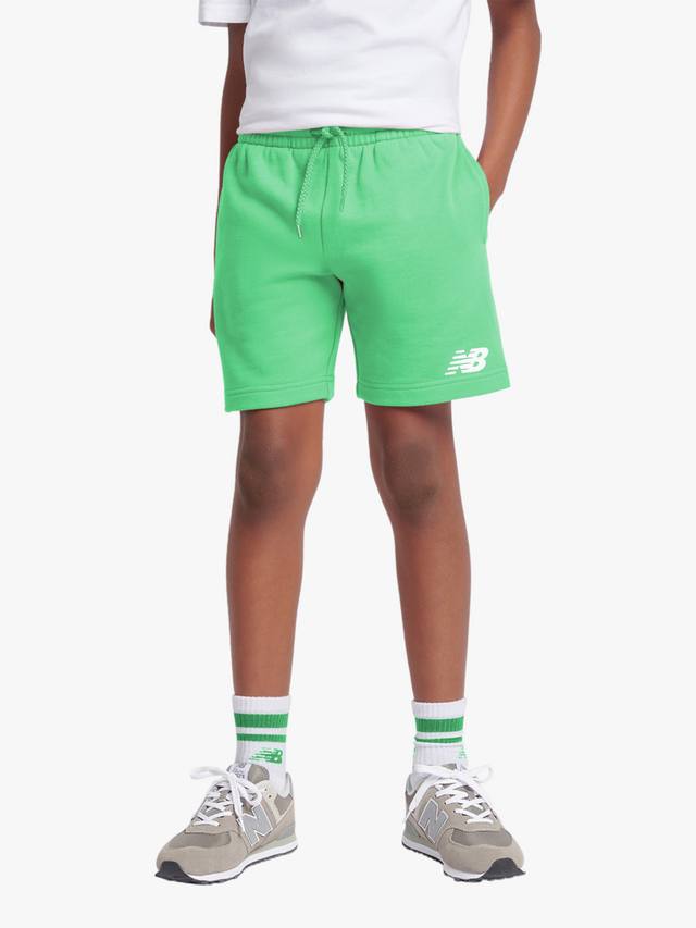 

Детские хлопковые шорты Stacked New Balance, Green Apple