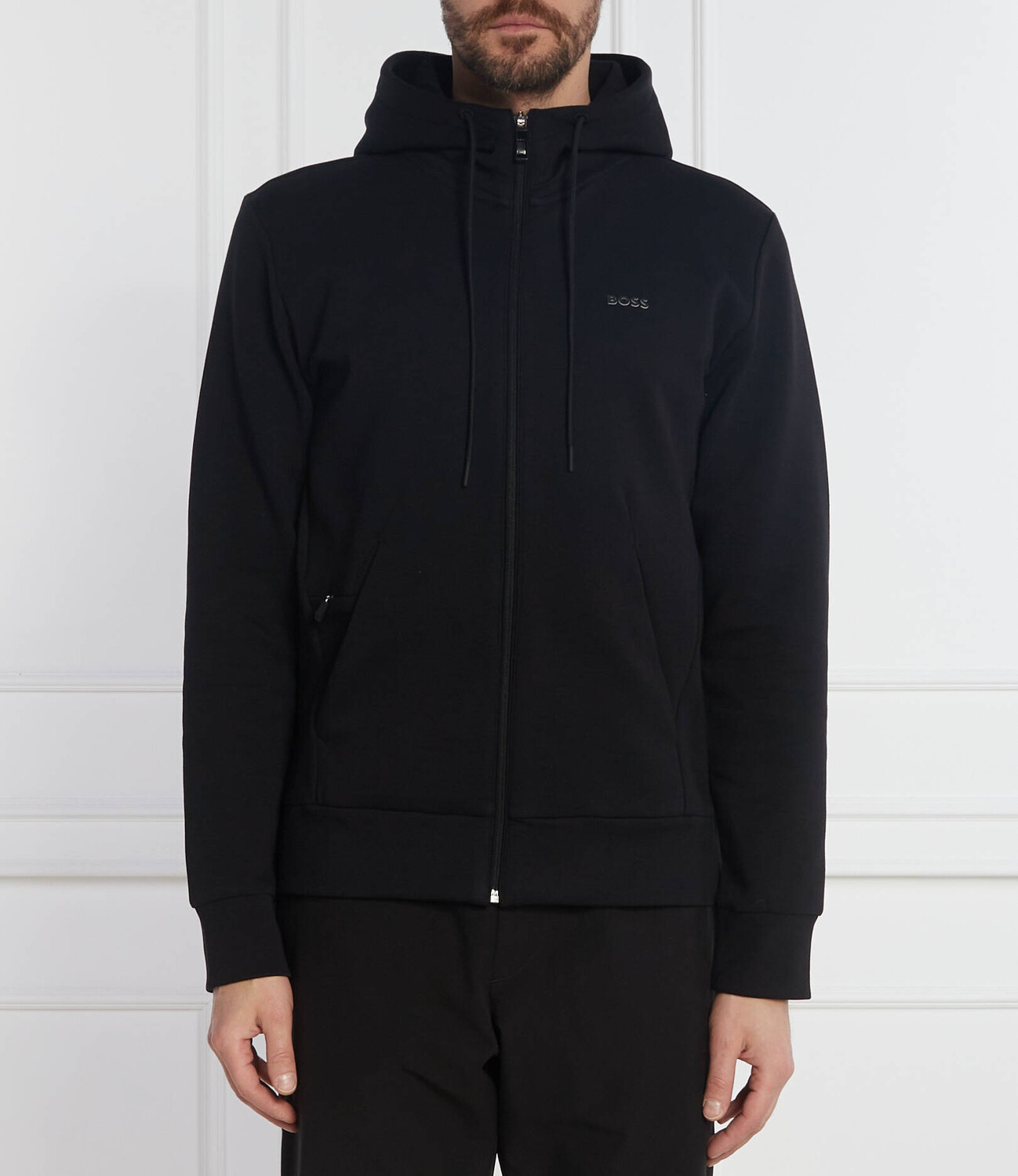 

Толстовка BOSS GREEN Saggy Regular Fit, черный
