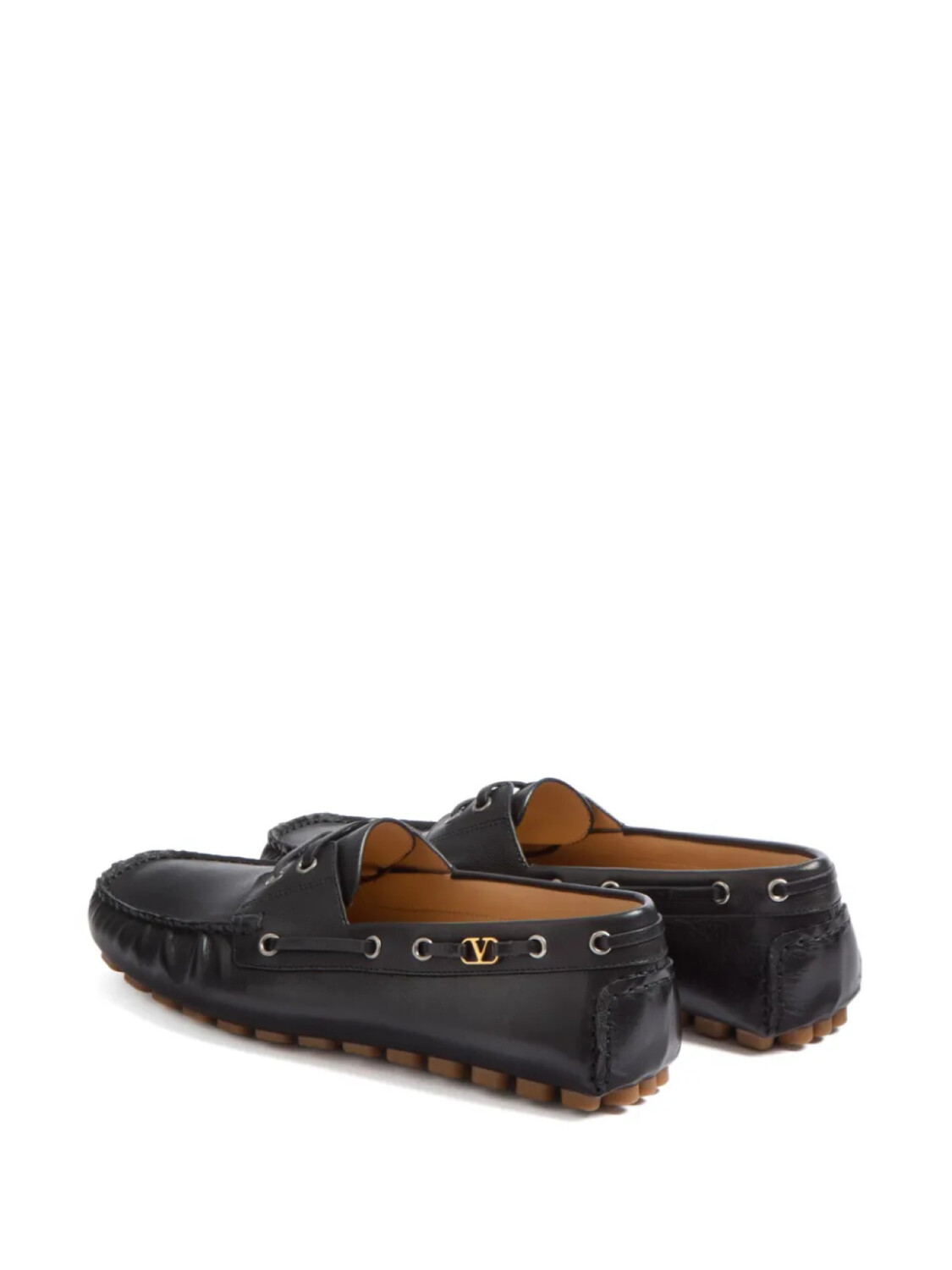 Valentino Garavani лоферы Fastaway, черный — фото 3
