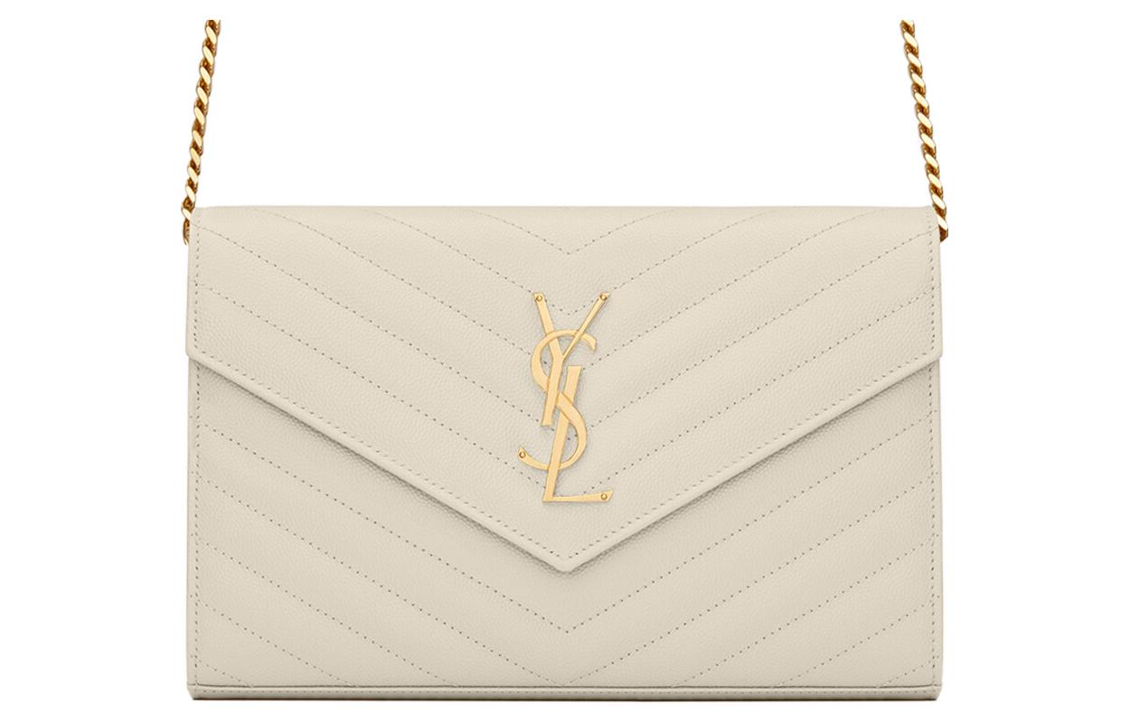 

SAINT LAURENT Кожаный кошелек через плечо
