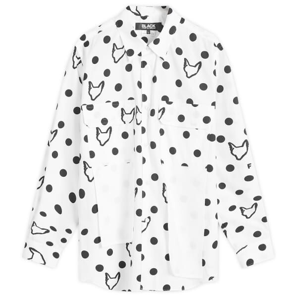 

Футболка с принтом Филиппа Пагвски Comme Des Garçons Black, черный