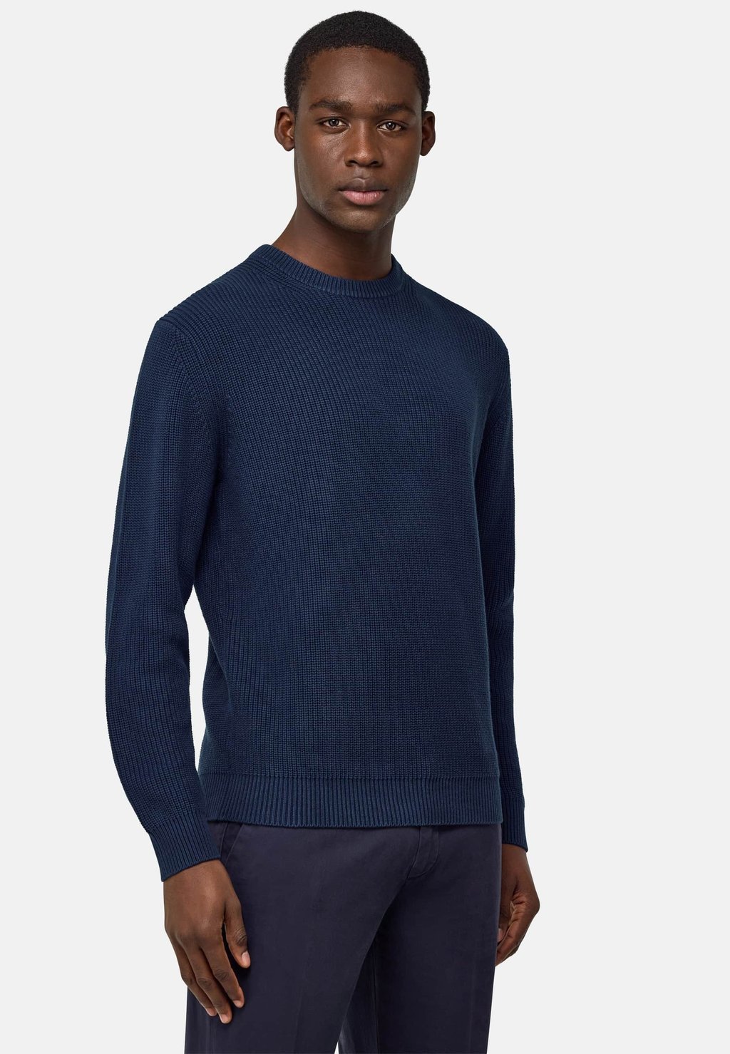 

Джемпер CREW NECK Boggi Milano, синий