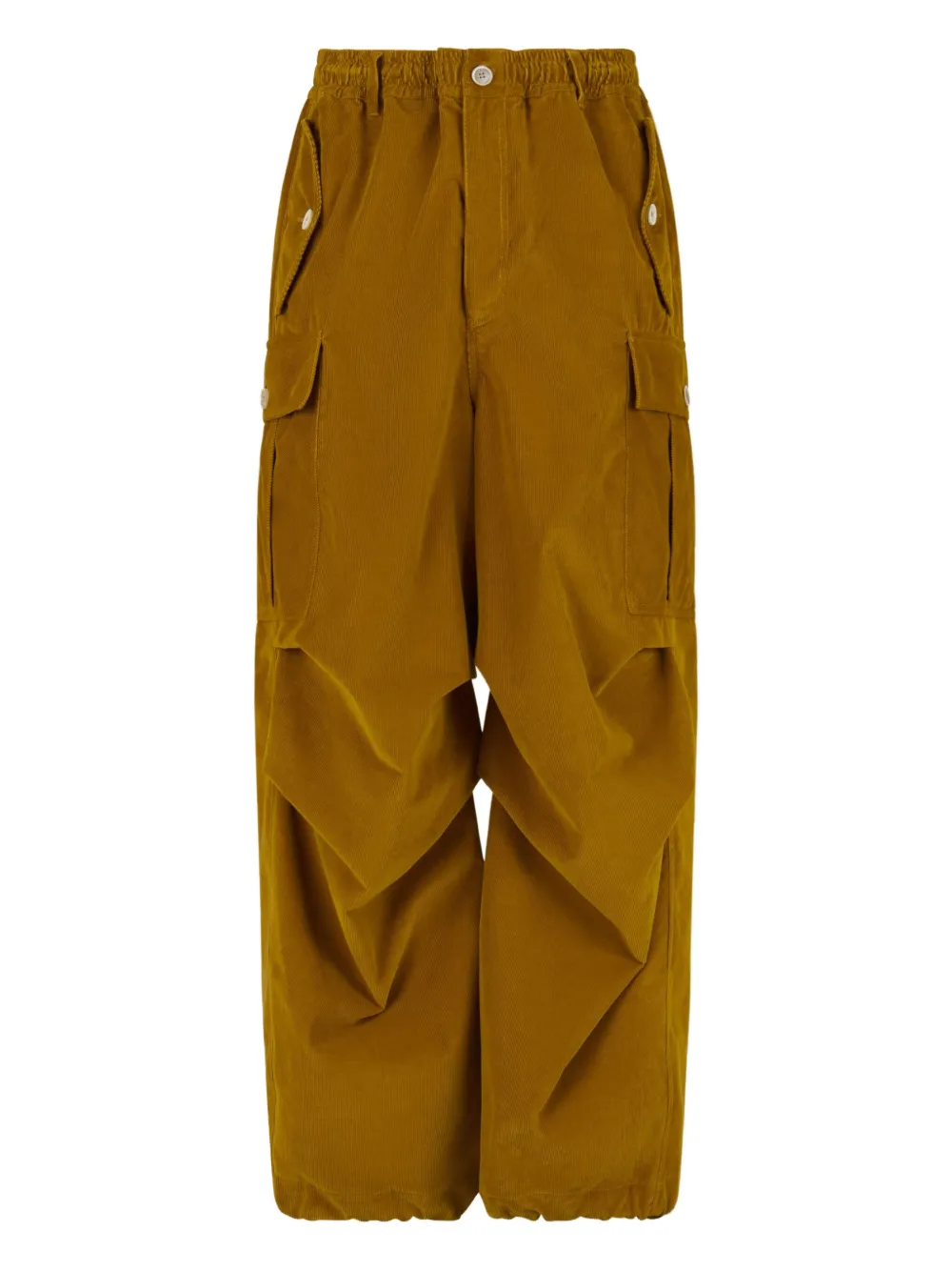 

Брюки с эластичным поясом Marni, коричневый