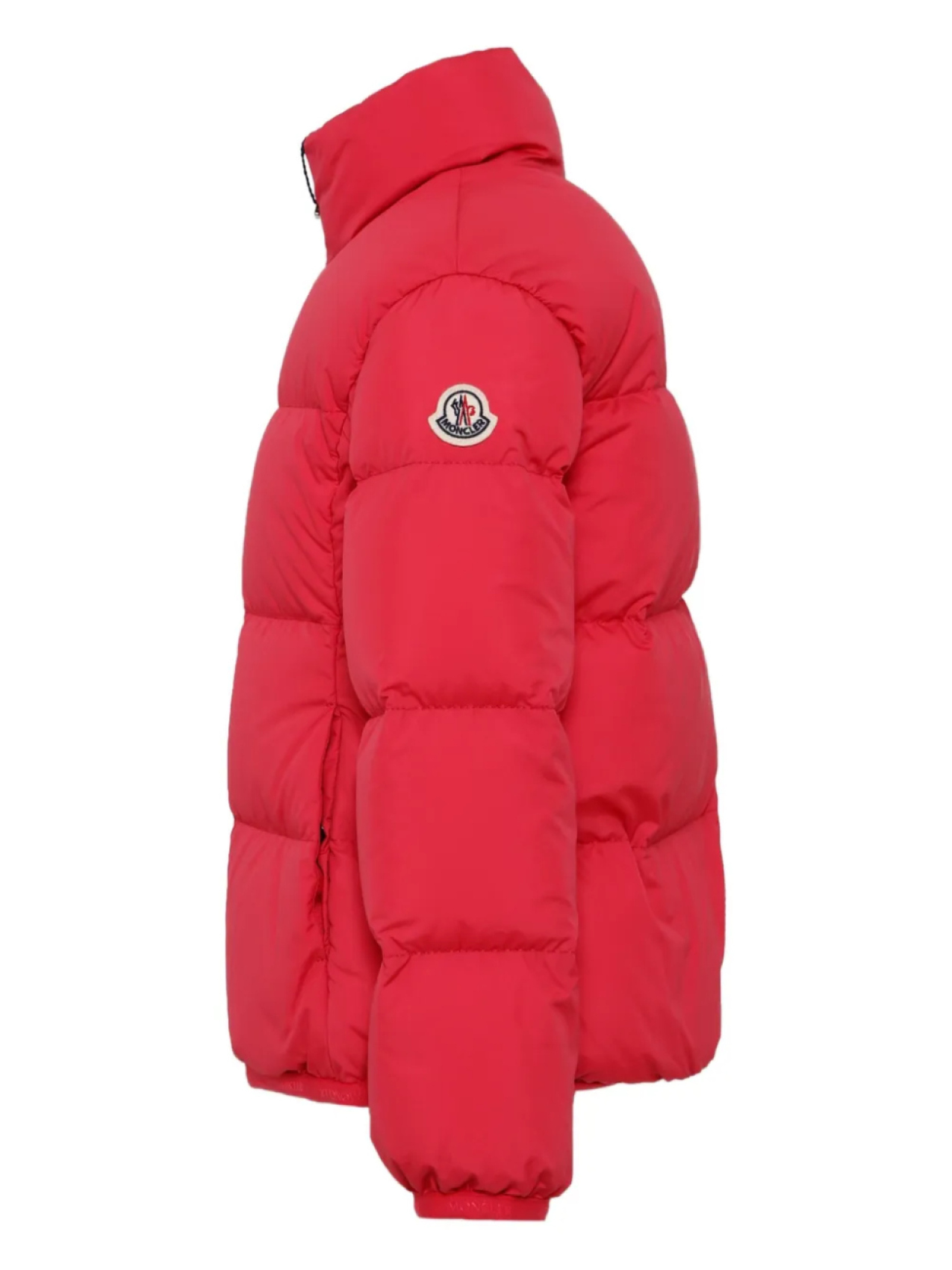 Стеганая куртка-пуховик Moncler Enfant, розовый — фото 3