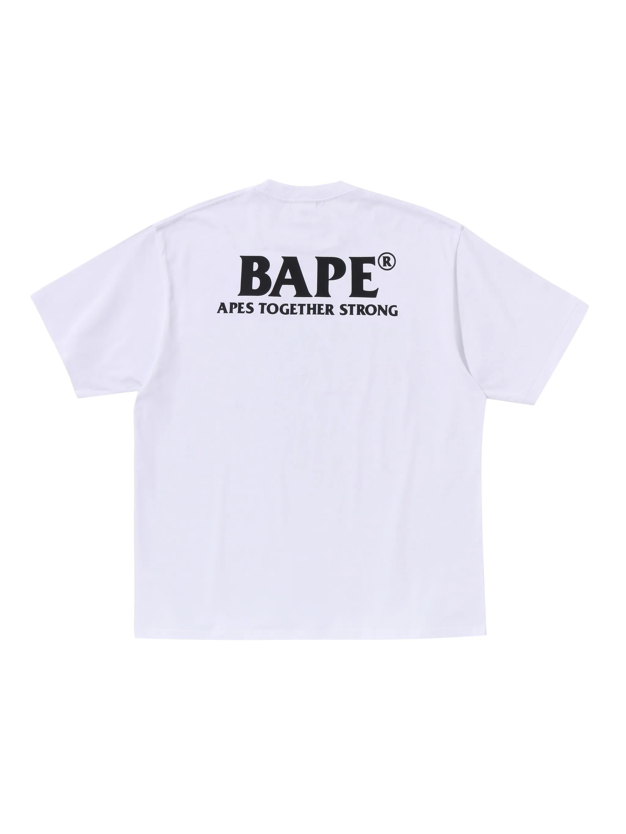 Футболка Frankenstein Bape A Bathing Ape, белый — фото 2