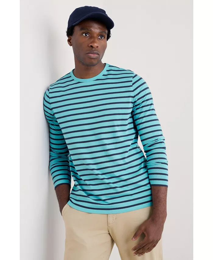 

Мужская футболка Sailor с длинным рукавом Seasalt Cornwall, зеленый