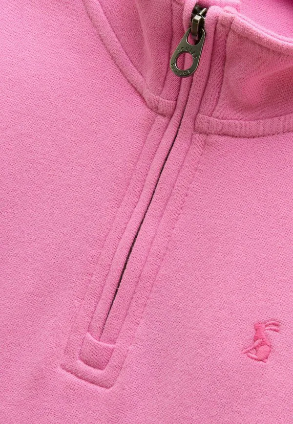 Толстовка alfie с застежкой-молнией на четверть длины, стандартного кроя. Joules, Pink — фото 3