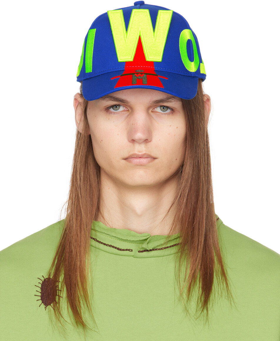 

Синяя атомная кепка 9006 Walter Van Beirendonck