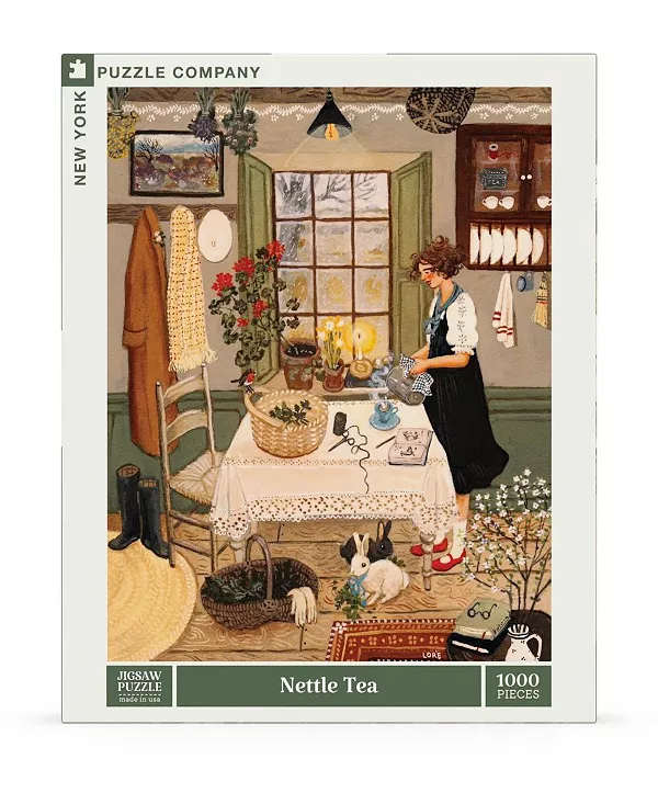 Пазл из крапивного чая (1000 деталей) New York Puzzle Company, open miscellaneous