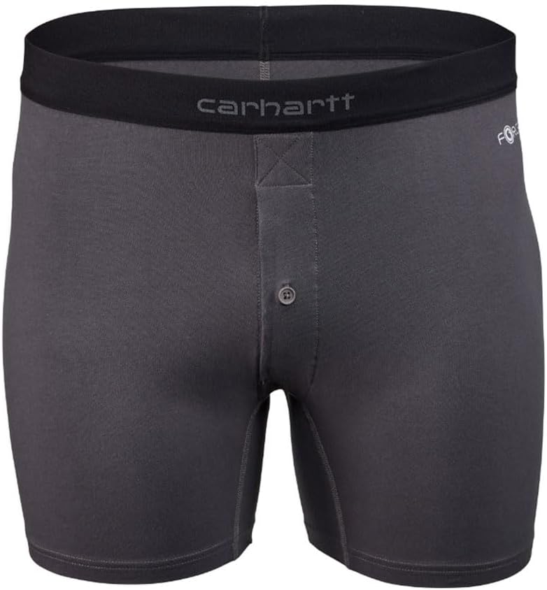 

Carhartt мужские UU0174M Force 5-дюймовые боксеры на пуговицах из стрейч-хлопка, Shadow