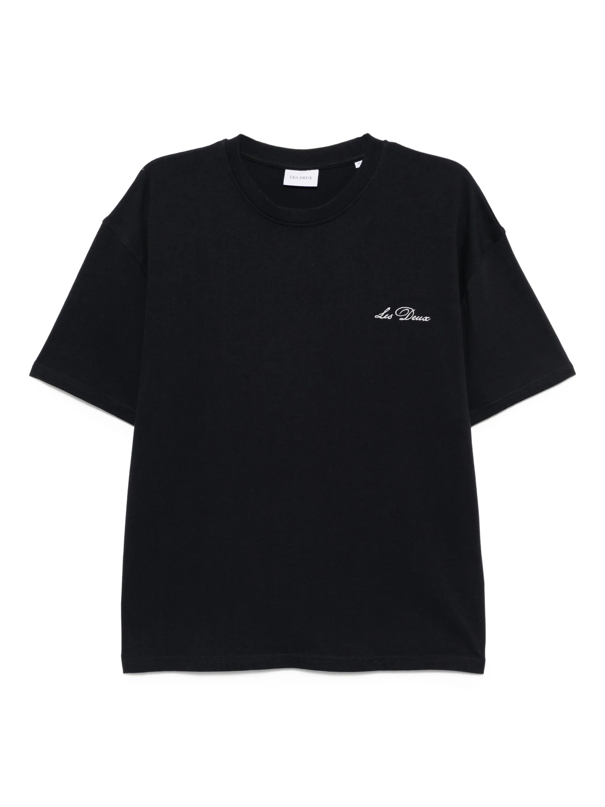 

Футболка с вышитым логотипом Les Deux, синий
