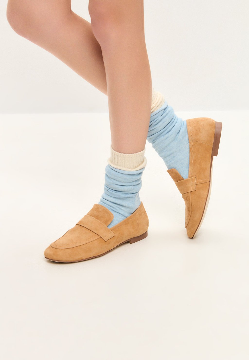 Обувь без шнурков LOAFERS Cesare Gaspari, бежевый