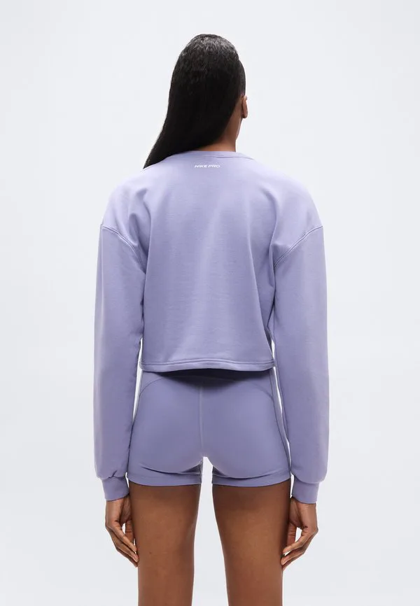 Толстовка crew Nike Performance, Iron Purple/Metallic Silver-Coloured/White — фото 3