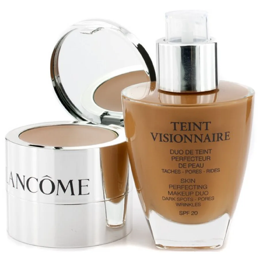 Подарочный набор Lancome Ladies Teint Visionnaire Makeup Duo SPF 20 Beige Cannelle #06, бежевый