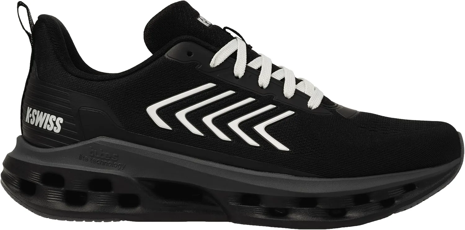 Мужские кроссовки K-Swiss Melrose Tubes Lite, черный/серебристый