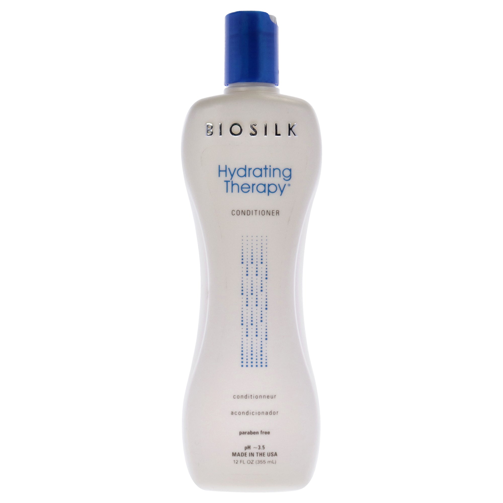 

Увлажняющий кондиционер для волос Hydrating Therapy Conditioner от Biosilk для мужчин и женщин - 355 мл (12 унций), прозрачный