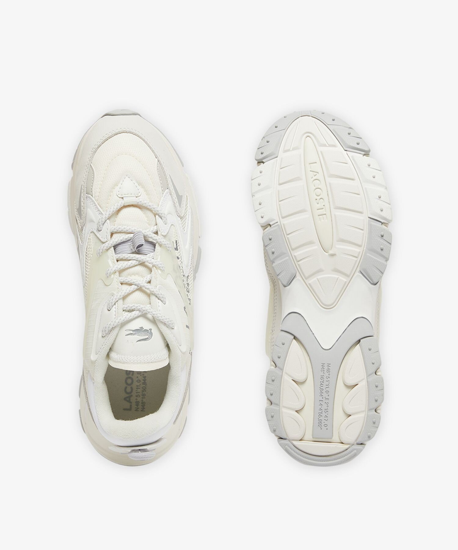 Мужские L003 NEO TECH 125 1 SMA LACOSTE, White x White — фото 4