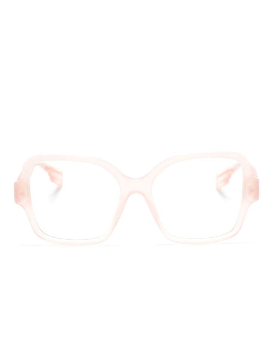 

Burberry Eyewear очки в массивной оправе, розовый