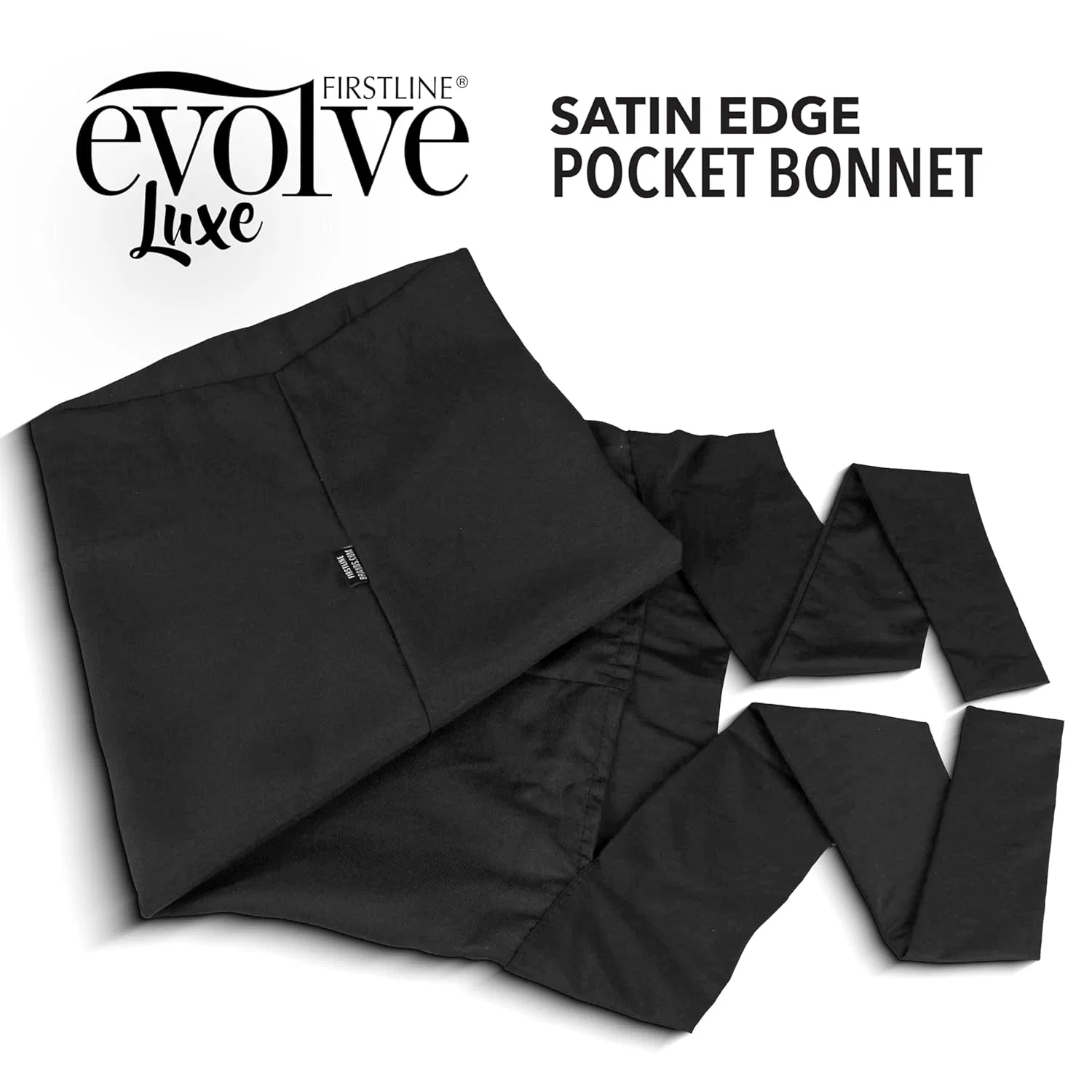 Атласный капор «Satin Edge Pocket Bonnet» от Evolve Evolve — фото 3