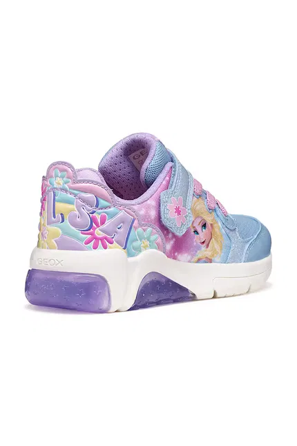 Кроссовки детские FADINLIGHT x Disney Princess Geox, синий — фото 4