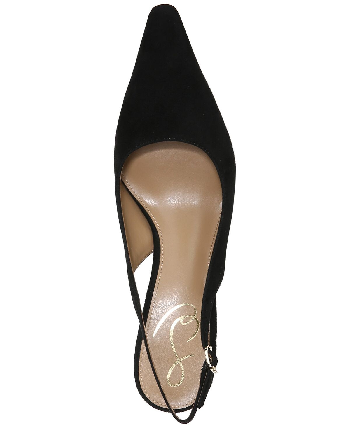 Женские туфли-лодочки Bianka на каблуке-рюкзаке с открытой пяткой Sam Edelman — фото 4