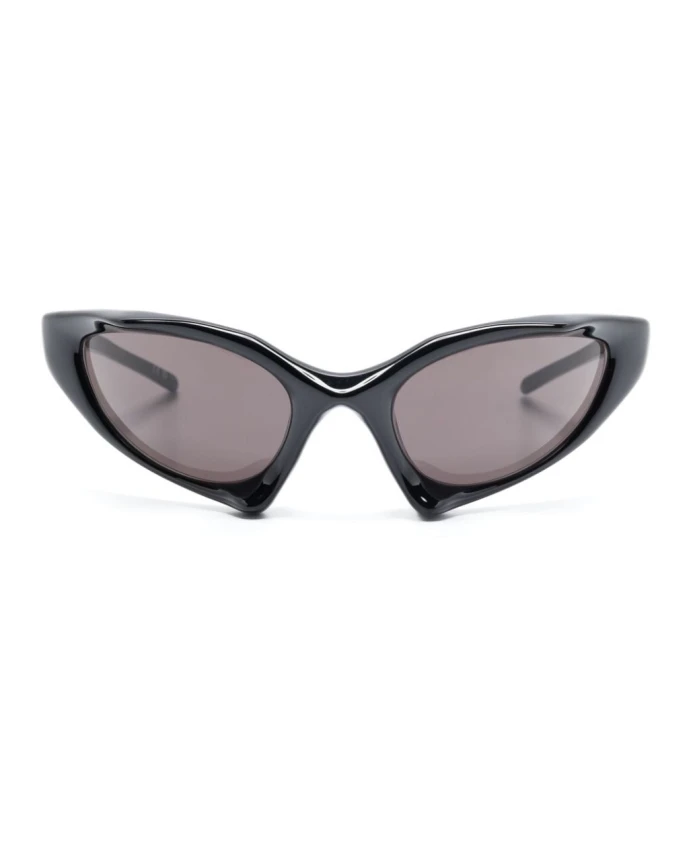 

Черные солнцезащитные очки «кошачий глаз» с линзами, защищающими от ультрафиолета. Balenciaga, черный