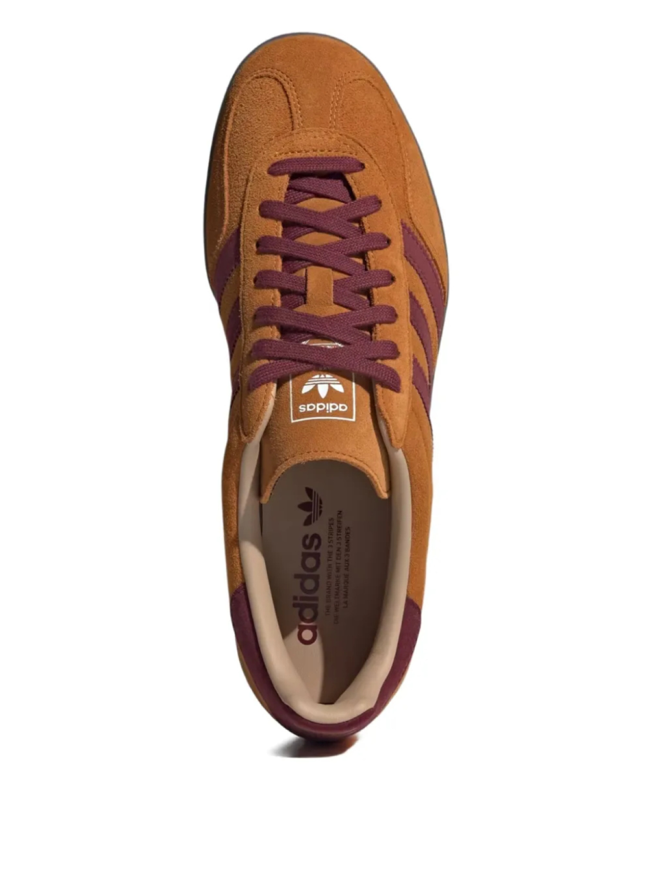 Кроссовки для дома adidas Gazelle, оранжевый — фото 2
