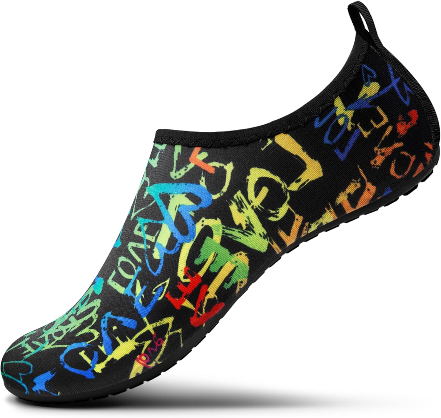 

Водные туфли SEEKWAY для женщин и мужчин, взрослые, быстросохнущие акваноски, босоножки с противоскользящей подошвой для пляжа, плавания, реки, бассейна, озера, серфинга, черные SK002(U)