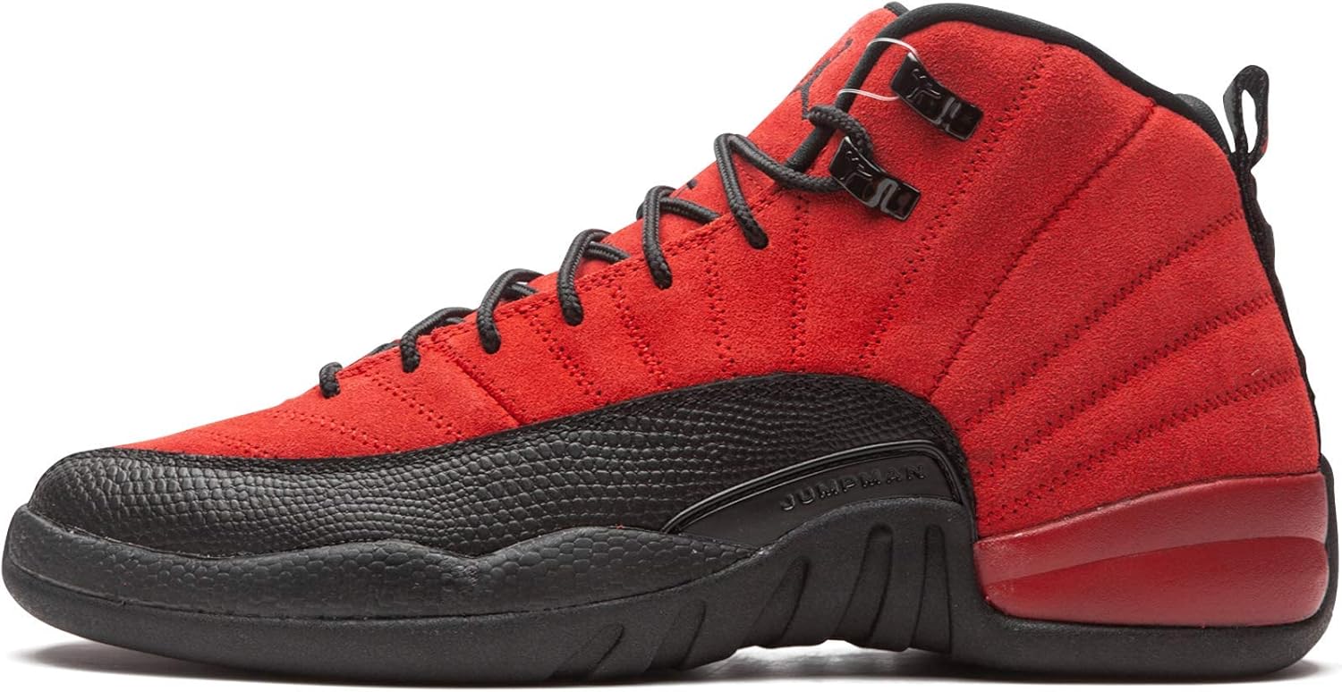 Детские кроссовки Nike Jordan 12 Retro (Ps), красный/черный