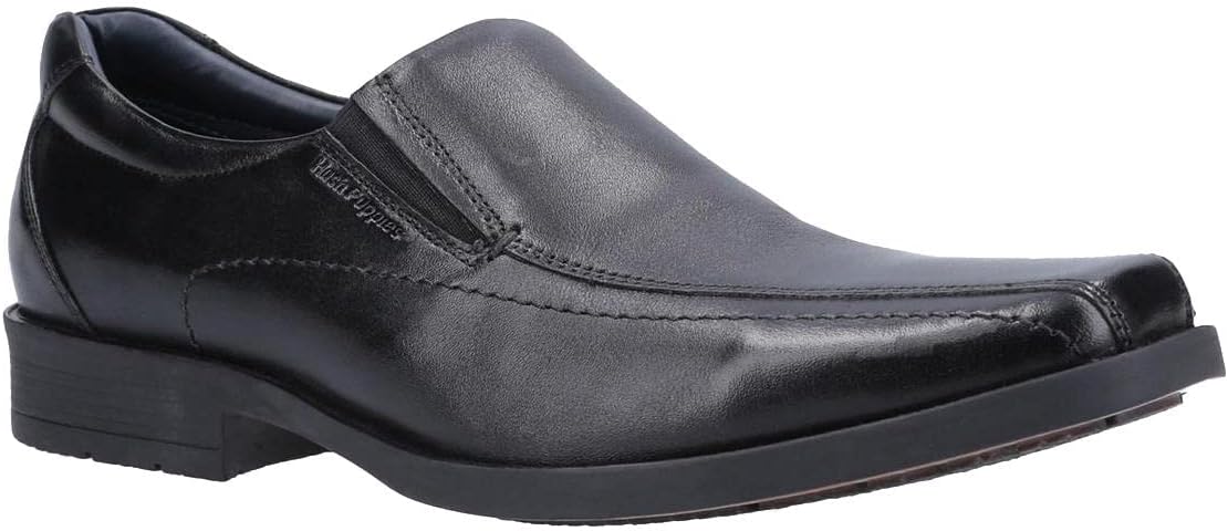 Лоферы Hush Puppies Men's Brody School Uniform Shoe, черный — фото 3