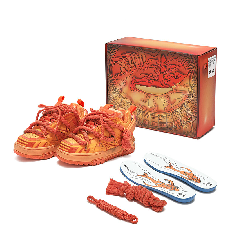 

Кроссовки X·LUN Skateboarding Shoes Unisex Mid-top Orange, цвет Orange