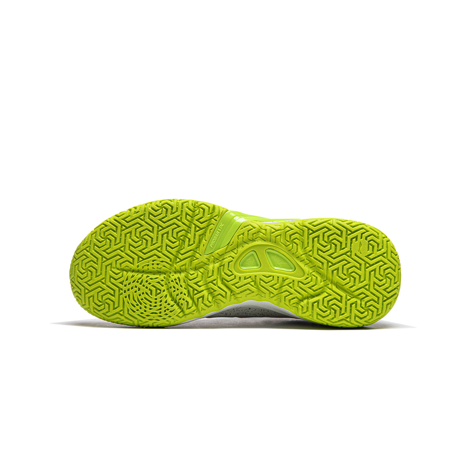 Детские баскетбольные кроссовки Kids Low-top Sichuan Lime/tar Gray/light Lime Lining Young, серый — фото 3