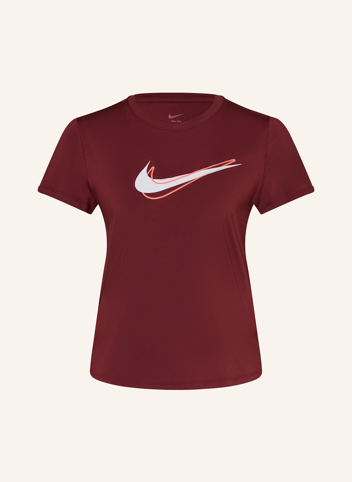 

Футболка для бега с одним свистком Nike, красный