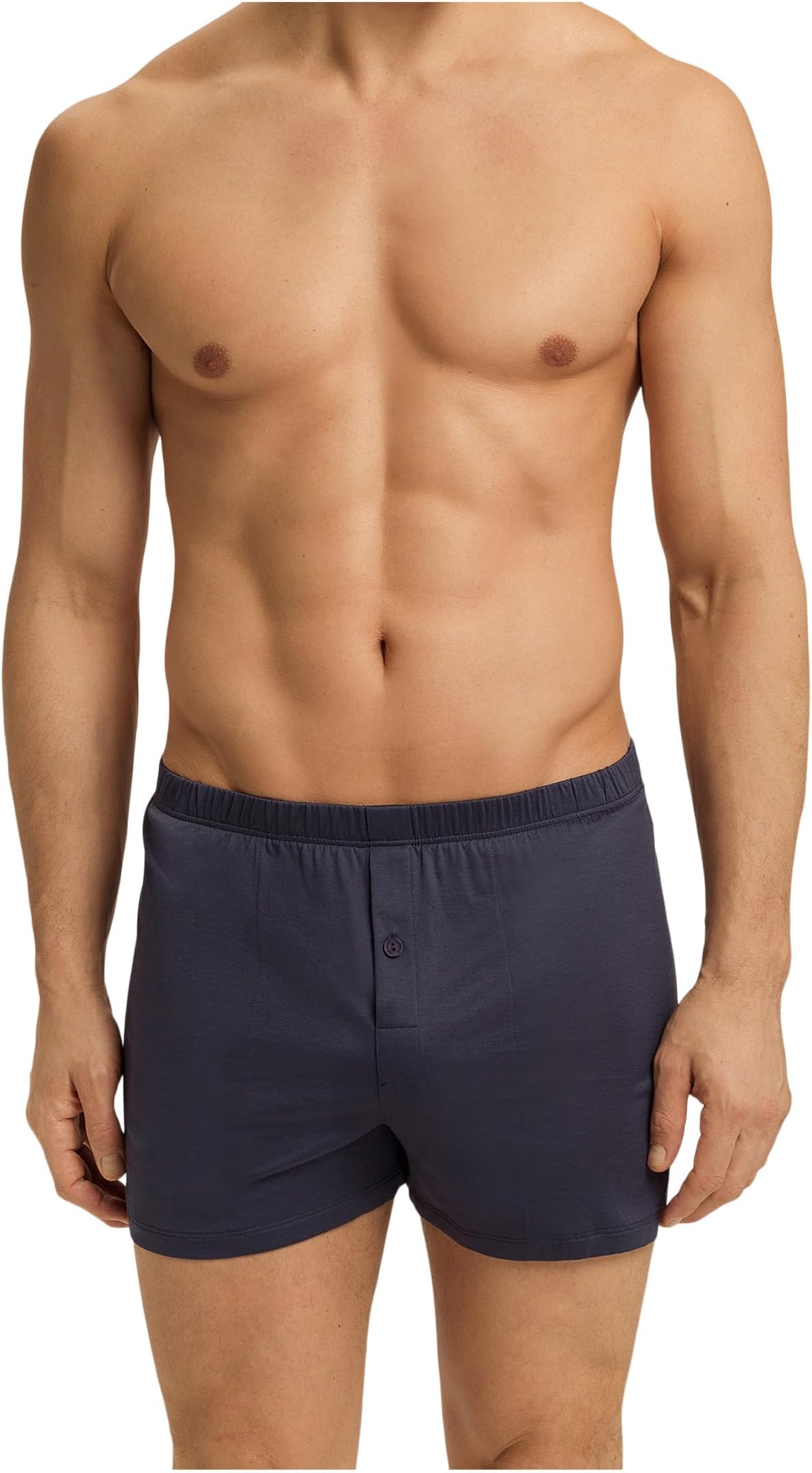 

Мужские спортивные трикотажные боксеры из хлопка Hanro, Ombre Blue