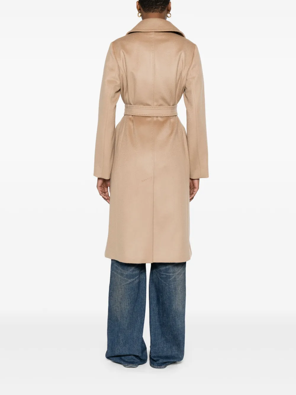 Пальто из натуральной шерсти MAX MARA, нейтральный — фото 4