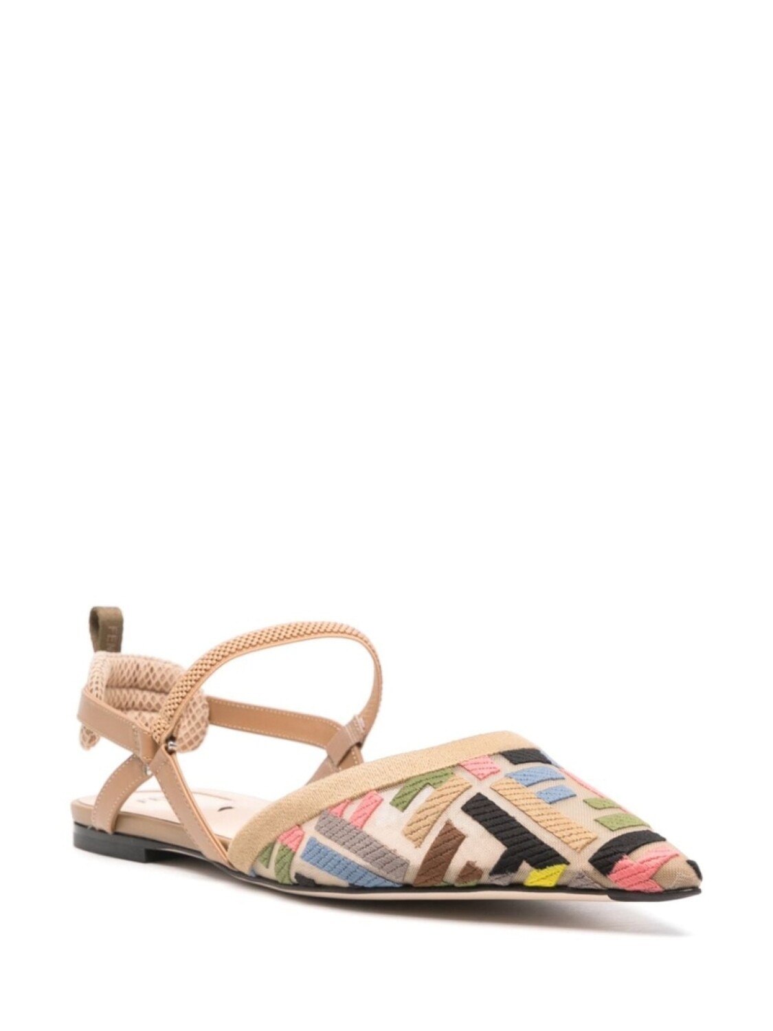 

FENDI балетки Colibrì Lite, нейтральный цвет