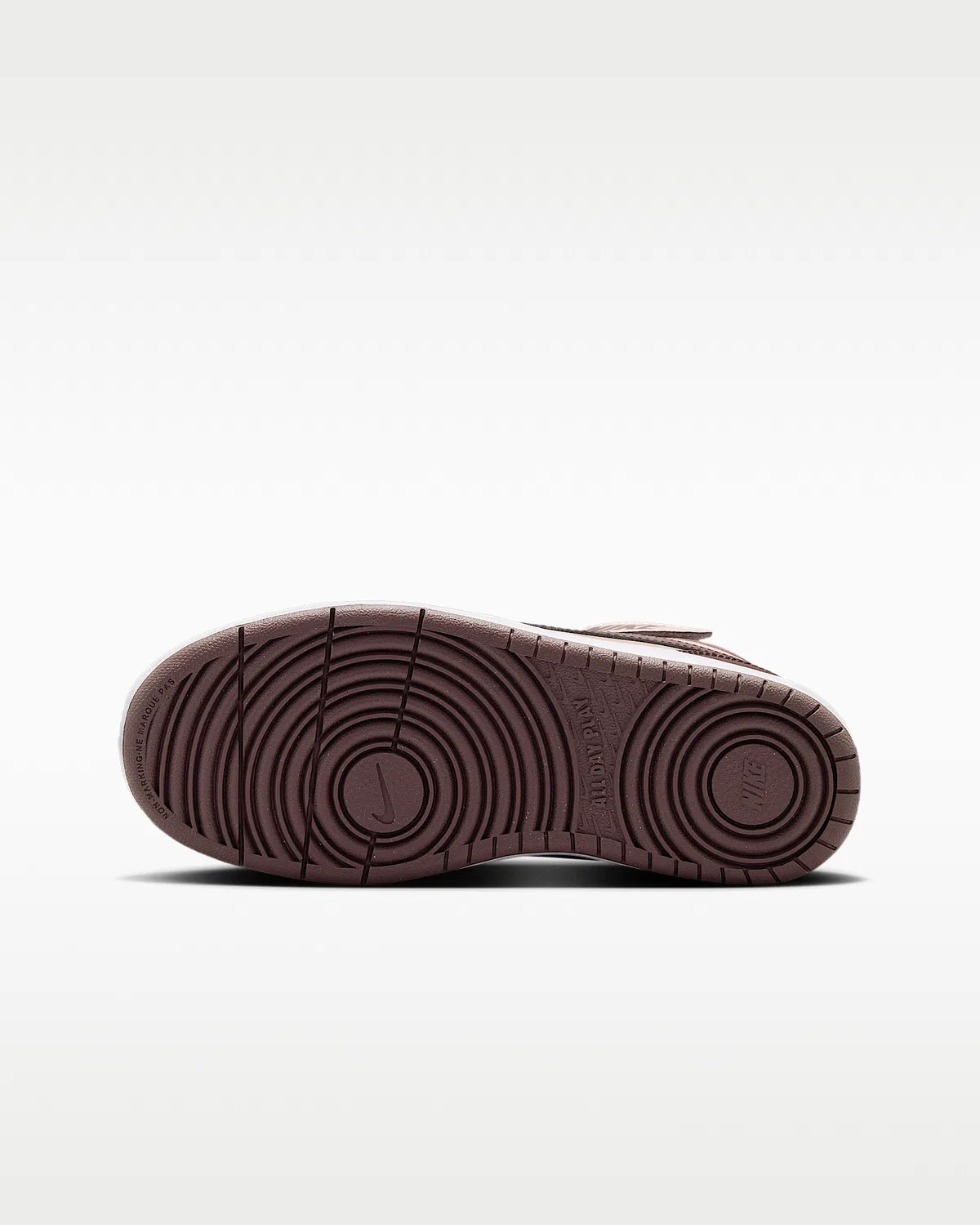 Кроссовки Nike Court Borough Mid 2 для детей, Silt Red/White/Tattoo — фото 2