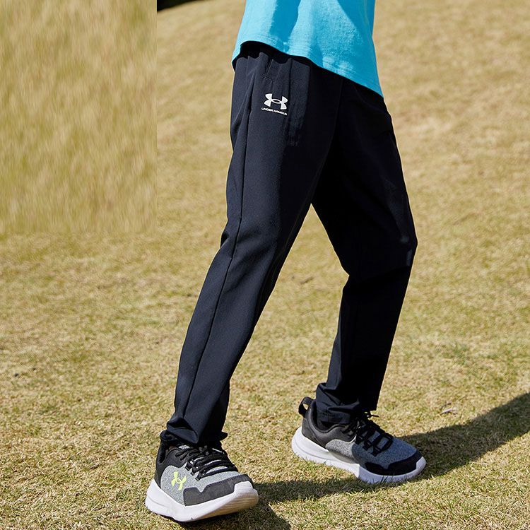Детские вязаные спортивные штаны Under Armour, королевский синий — фото 4