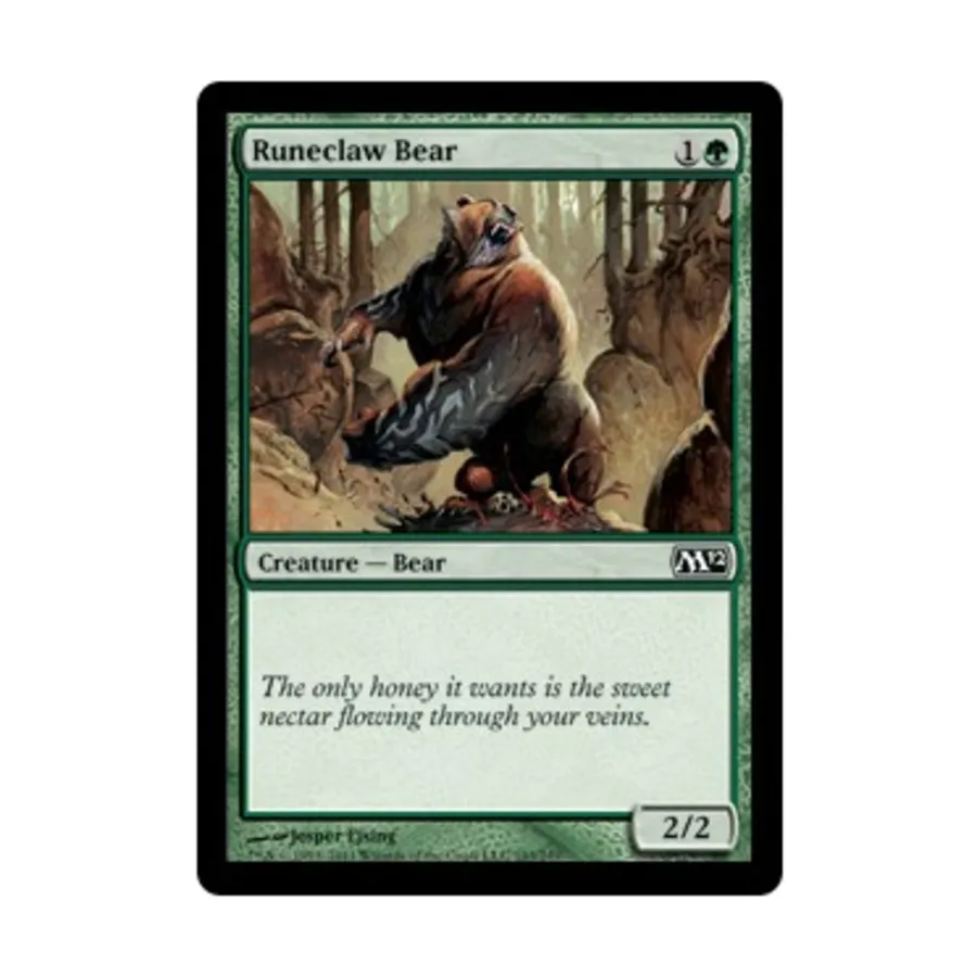 

CCG Рунный коготь-медведь (С) (Фольга), MTG - Magic 2012