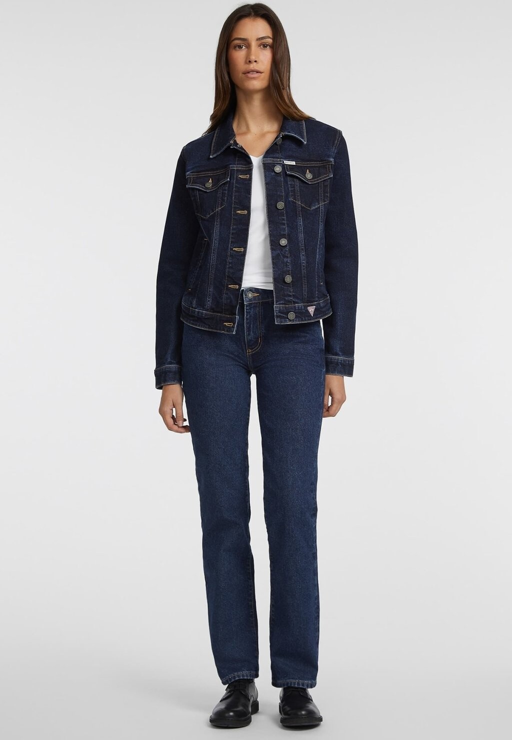 

Джинсовая куртка Trucker Guess, синий