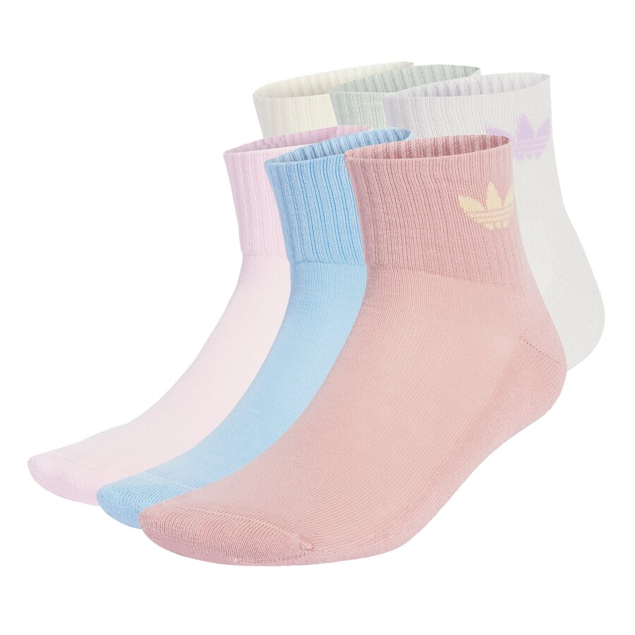 

Носки ADIDAS ORIGINALS, цвет Light beige/Light blue/Grey/Lilac/Rose/White