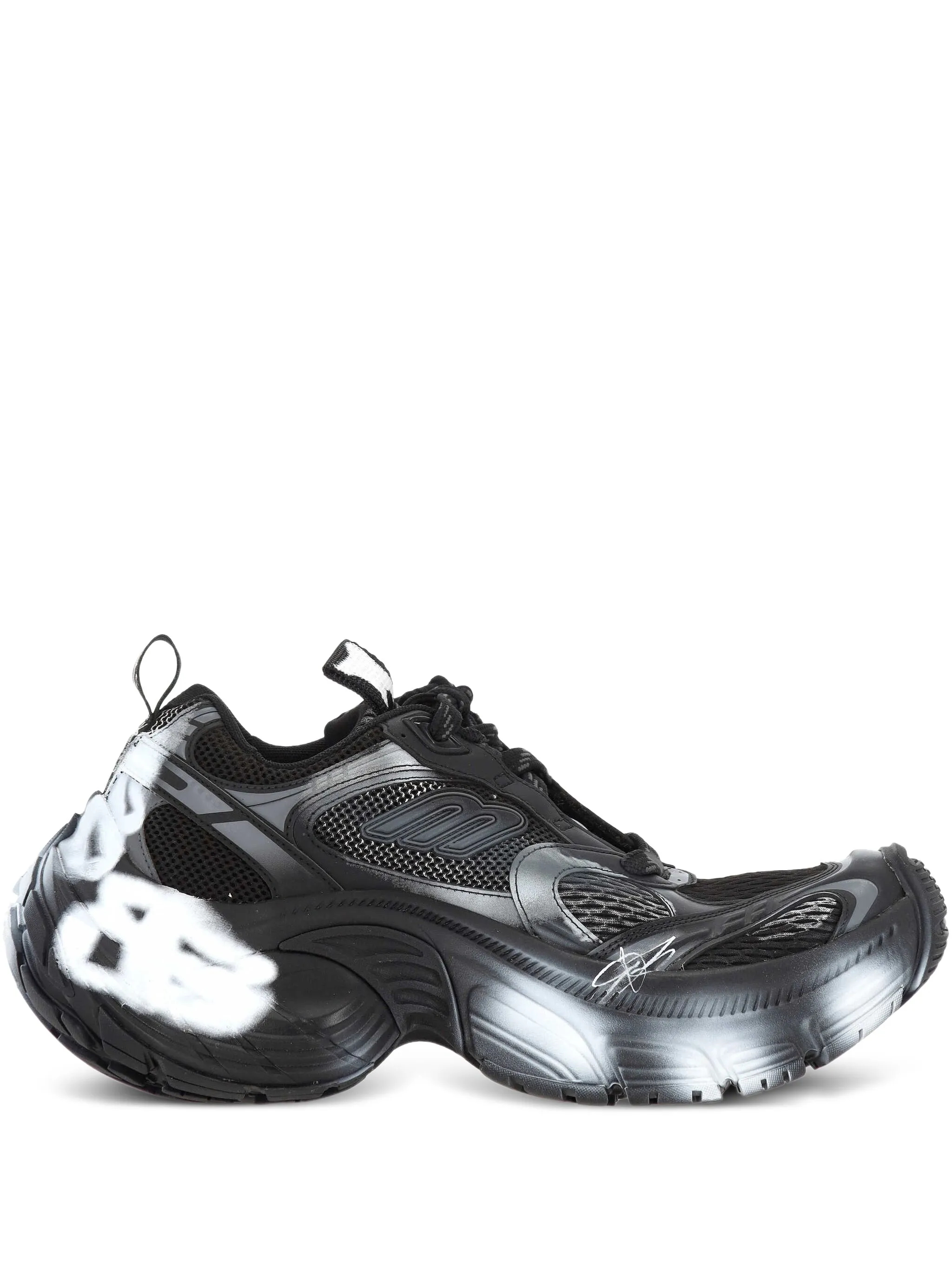 

Кроссовки 6XL со вставками Balenciaga, черный