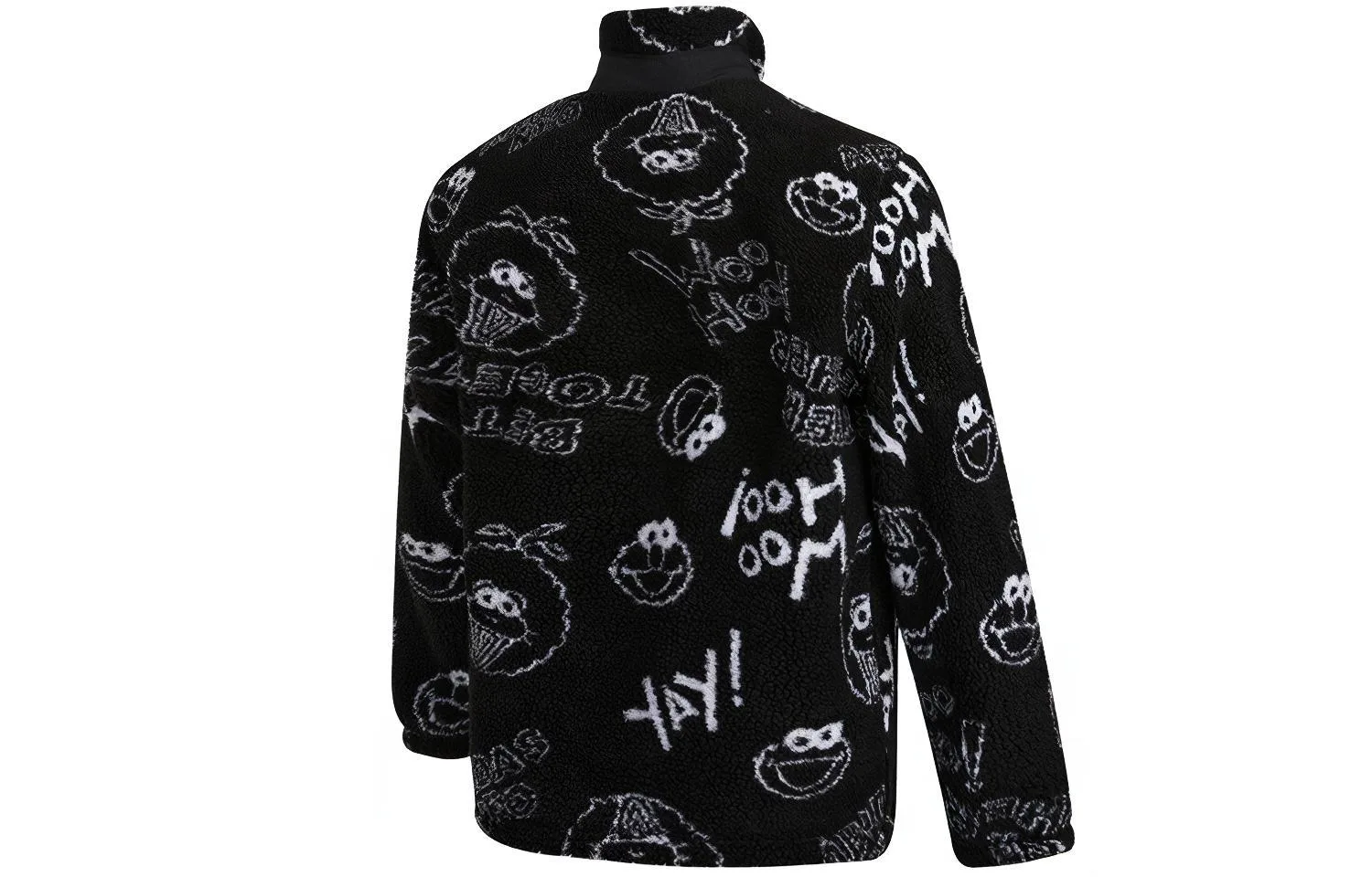 Adidas Neo Куртка unisex Sesame Street черная — фото 3