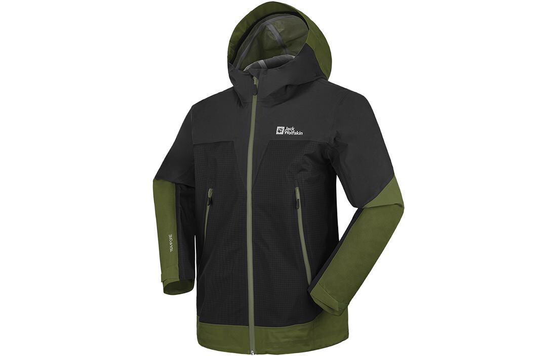 

Ветровка мужская Jack Wolfskin, цвет Dark grey / bright yellow / 6357