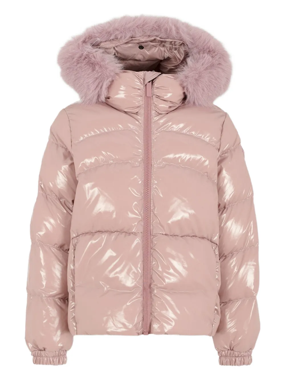 

Стеганая куртка с меховой отделкой Colmar Kids, розовый
