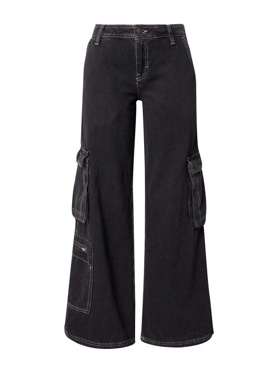 

Джинсы BDG Urban Outfitters Wide leg Cargo Jeans, черный