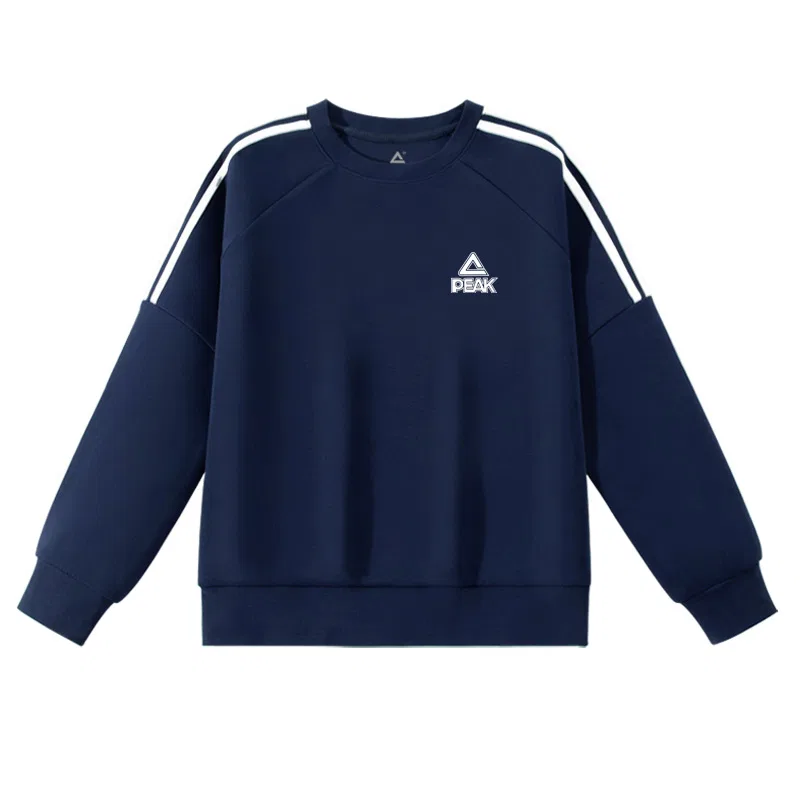 Детская толстовка PEAK Navy Blue/PK White Silicone K