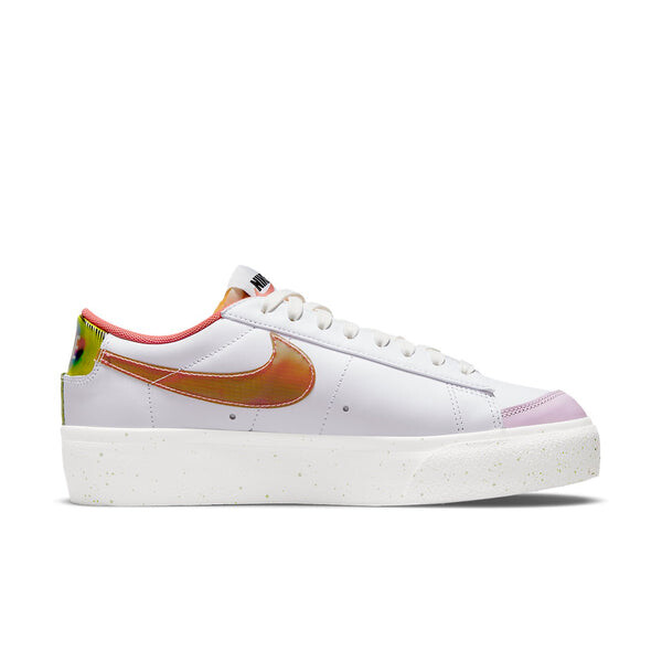 Кроссовки блейзер низкая платформа Nike, белый — фото 2