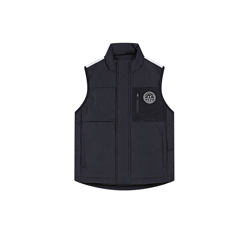 Детская пуховая жилетка Grade School Down Vest Under Armour, army зеленый — фото 3